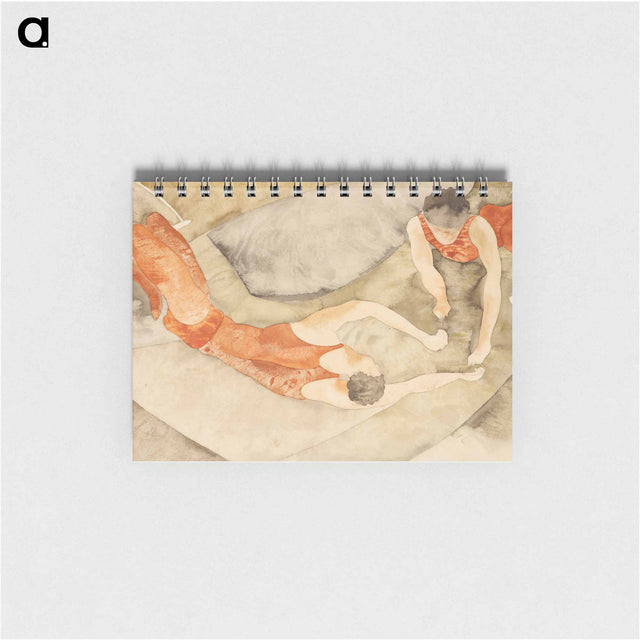 アートメモ帳-Two Trapeze Performers in Red
 - バーンズ・コレクション Memo.