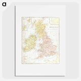 アートポスター-Geography of the British Isles from Ten Different Standpoints
 - 大英図書館 Poster.