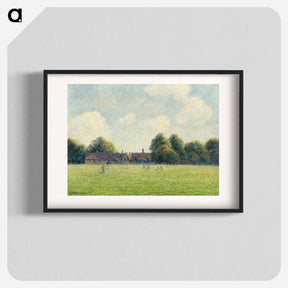 アートポスター-Hampton Court Green - カミーユ ピサロ Poster.