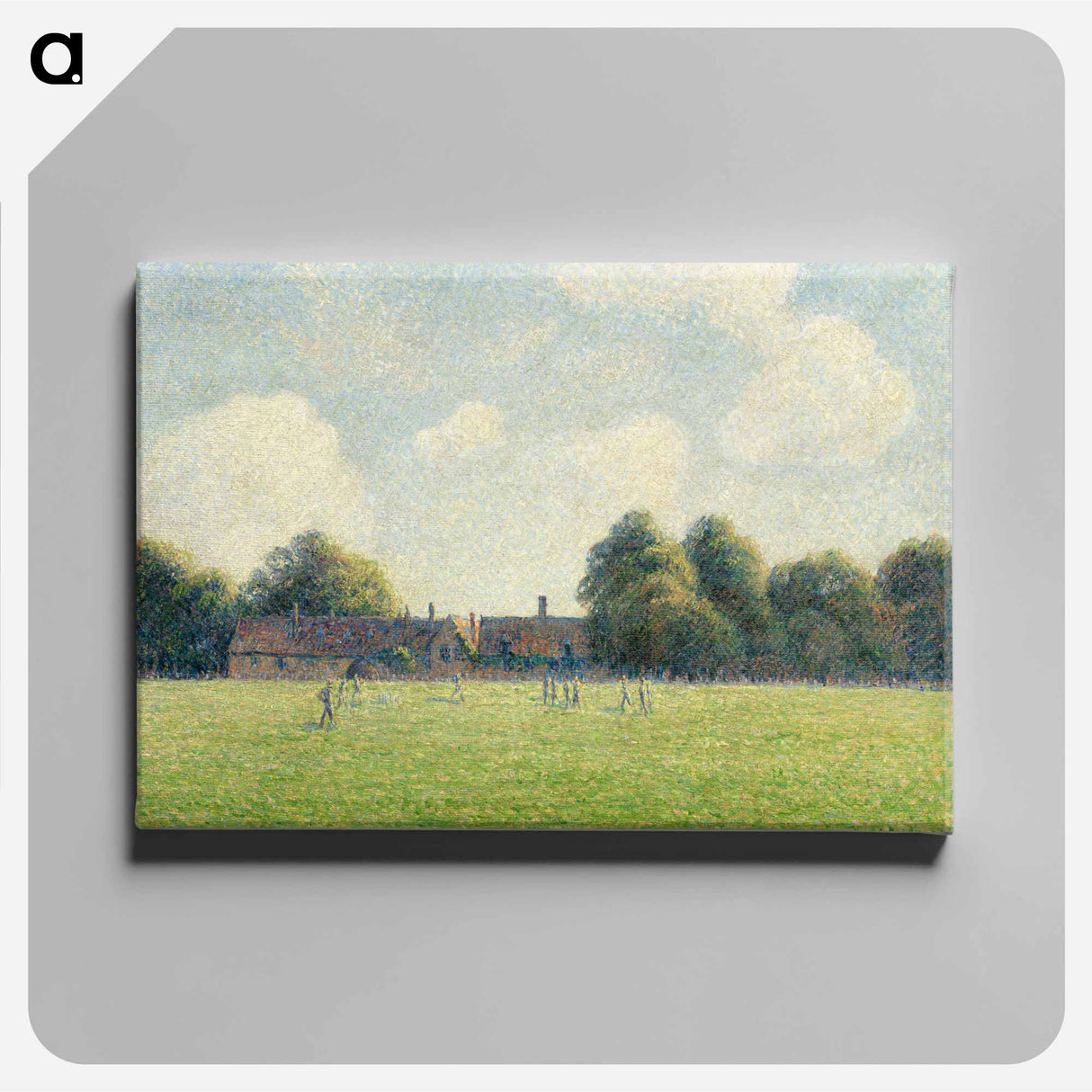 Hampton Court Green - Camille Pissarro Canvas.