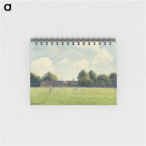 アートメモ帳-Hampton Court Green - カミーユ ピサロ Memo.