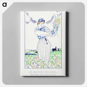 アートパネル-Summer Dress in Ceylon Veil
 - シャルル マルタン Canvas.