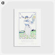 アートポストカード-Summer Dress in Ceylon Veil
 - シャルル マルタン Postcard.