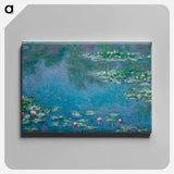 Water Lilies - Claude Monet Canvas.