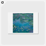 Water Lilies - クロード モネ Postcard.