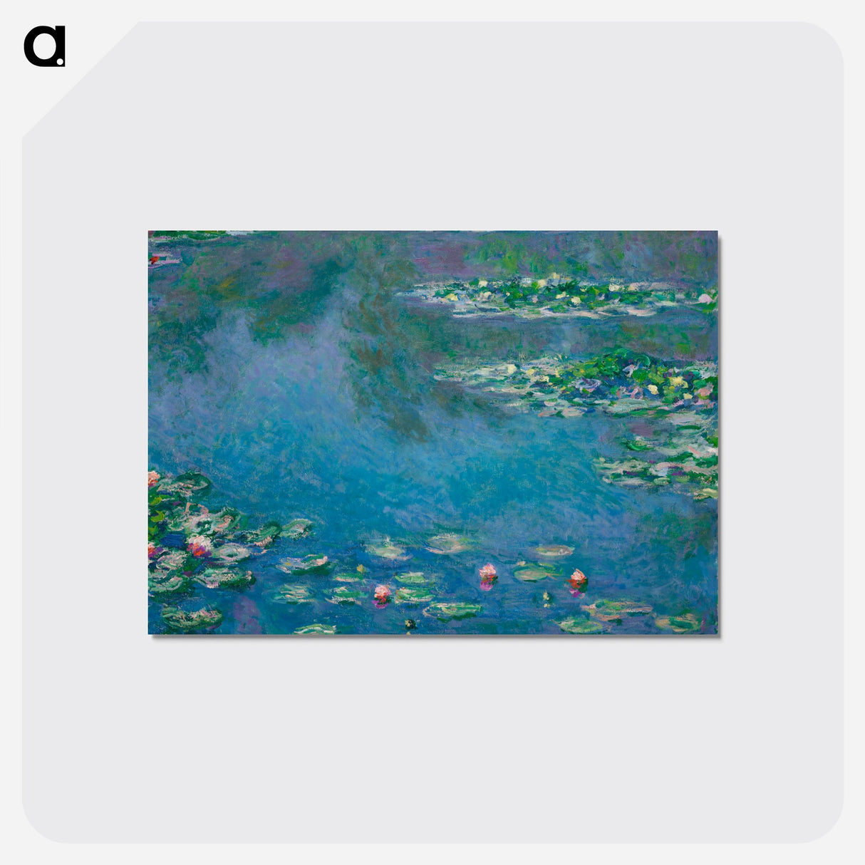 Water Lilies - クロード モネ Postcard.