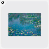 Water Lilies - クロード モネ Postcard.