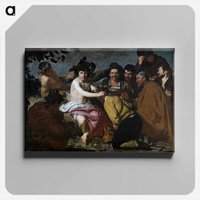 アートパネル-Triumph of Bacchus - ディエゴ ベラスケス Canvas.