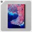アートパネル-Beihai, Guangxi from Terra
 - 上空からの地球 Canvas.