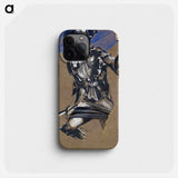 The Perseus Series - Study of Perseus in Armour for The Finding of Medusa - エドワード バーン ジョーンズ Phone Case.
