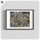 Mödling II - エゴン シーレ Poster.