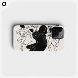 Nudes Dancing around a Shadow - エルンスト ルートヴィヒ キルヒナー Phone Case.