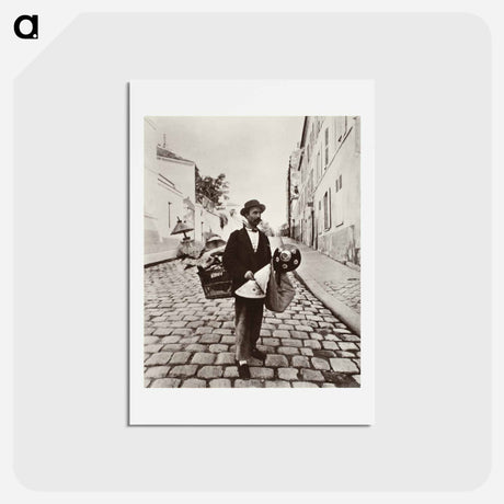 アートポストカード-Marchand Abat-Jours
 - ウジェーヌ アジェ Postcard.