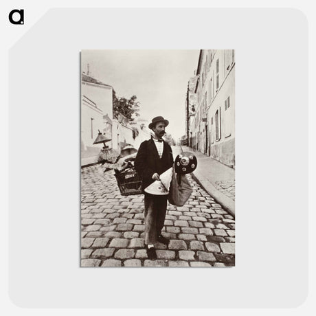 アートポストカード-Marchand Abat-Jours
 - ウジェーヌ アジェ Postcard.