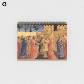 アートメモ帳-Marriage of the Virgin - フラ アンジェリコ Memo.