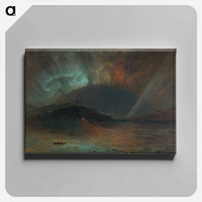 アートパネル-Aurora Borealis - フレデリック エドウィン チャーチ Canvas.