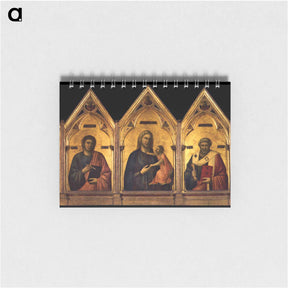 アートメモ帳-Badia Polyptych - ジョット ディ ボンドーネ Memo.