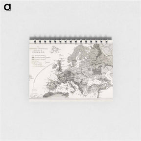 アートメモ帳-Geology, The Principal Features of Europe
 - ゴールドスミスの生き生きとした自然 Memo.