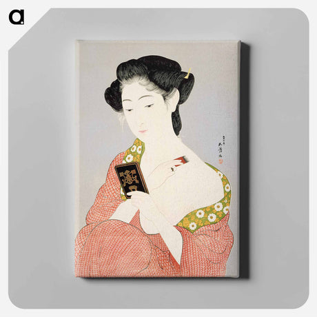 アートパネル-Woman at Toilette
 - 橋口 五葉 Canvas.