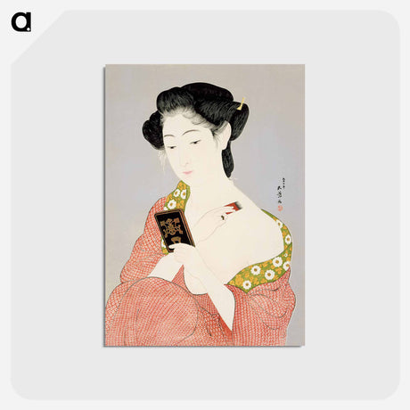 アートポストカード-Woman at Toilette
 - 橋口 五葉 Postcard.