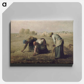 アートパネル-The Gleaners - ジャン フランソワ ミレー Canvas.