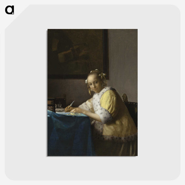 1-36_Johannes-Vermeer_postcard