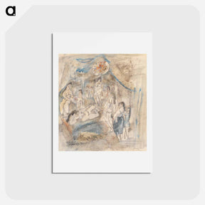 アートポストカード-Offering to Venus
 - ジュール パスキン Postcard.