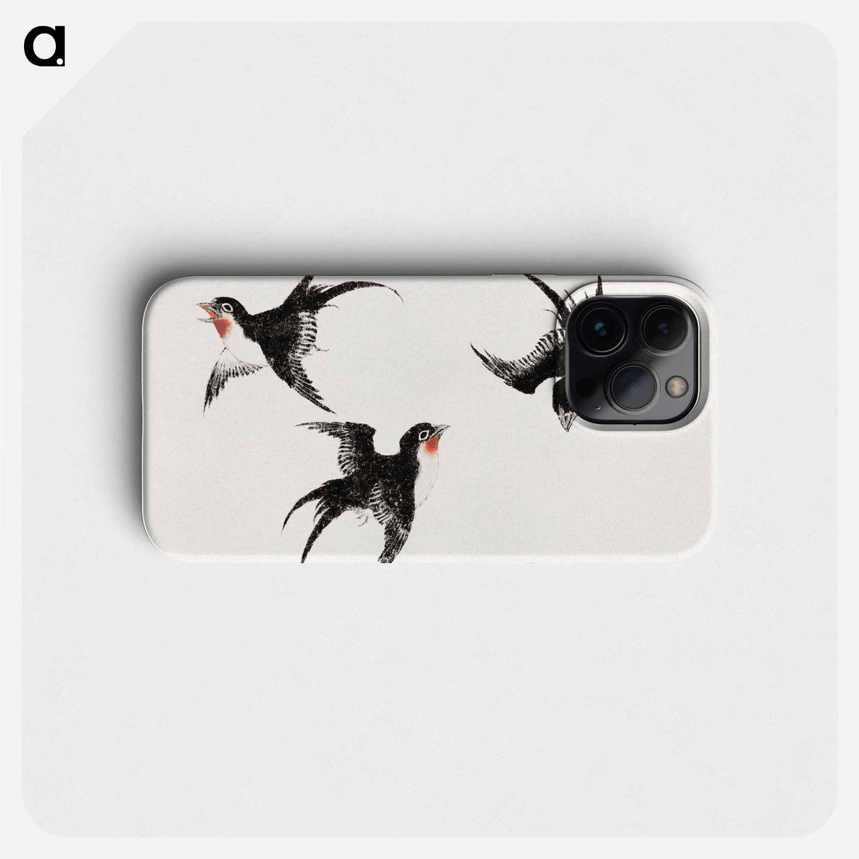 Katsushika Hokusai's birds - 葛飾 北斎 Phone Case.