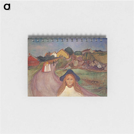 アートメモ帳-Road in Aasgaardstrand
 - バーゼル美術館 Memo.