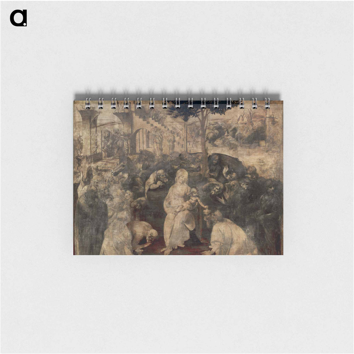 Adoration of the Magi - レオナルド ダ ヴィンチ Memo.