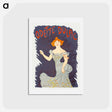 アートポストカード-Odette Dulac - レオネット カピエッロ Postcard.