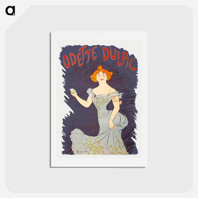 アートポストカード-Odette Dulac - レオネット カピエッロ Postcard.