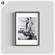 アートポスター-Venereal Disease Prevention Poster, Vignette of a Young Couple
 - 国立医学図書館 Poster.