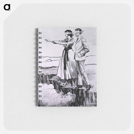 アートメモ帳-Venereal Disease Prevention Poster, Vignette of a Young Couple
 - 国立医学図書館 Memo.