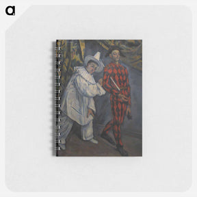 アートメモ帳-Pierot and Harlequin (Mardi Gras) - ポール セザンヌ Memo.