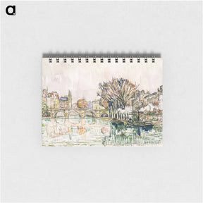 アートメモ帳-The Pont Neuf, Paris - ポール シニャック Memo.
