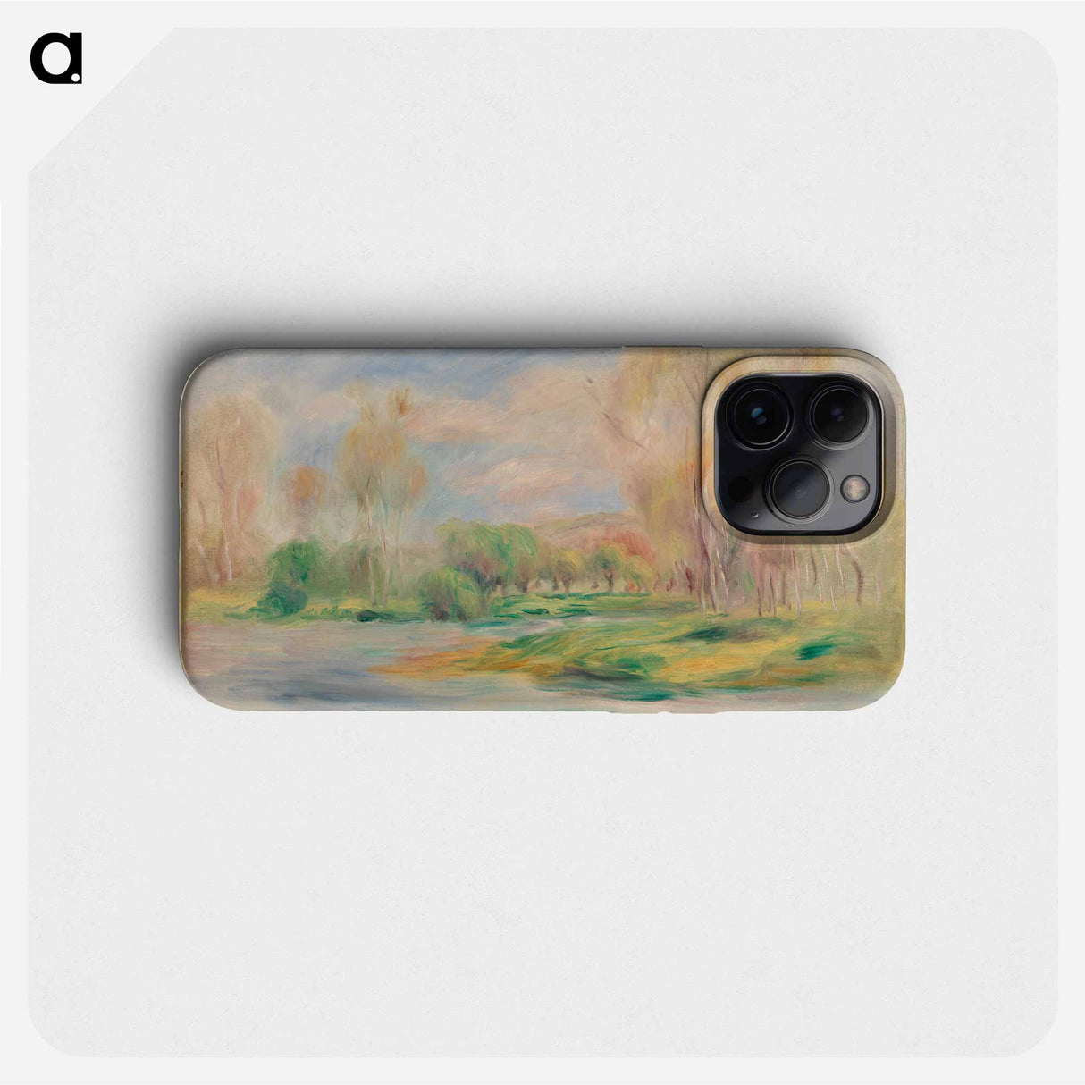 Landscape - Pierre Auguste Renoir Phone Case.