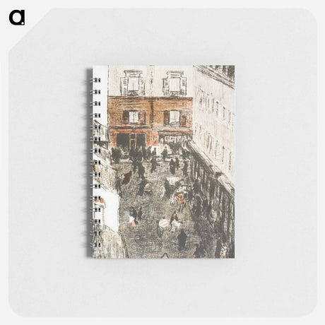 アートメモ帳-Street Corner Seen From Above
 - ピエール ボナール Memo.