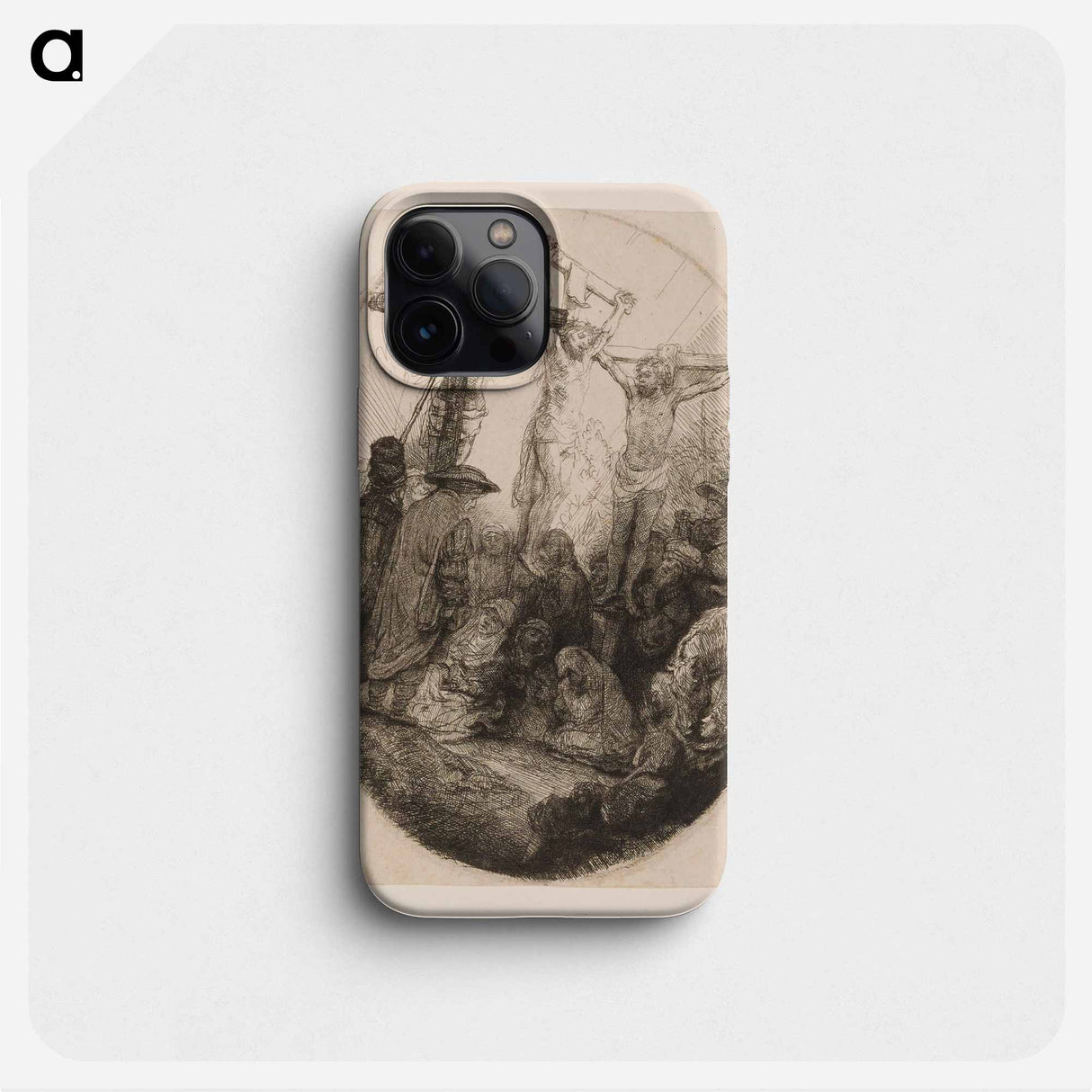 Rembrandt van Rijn's oval plate - レンブラント ファン レイン Phone Case.