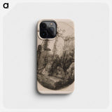 Rembrandt van Rijn's oval plate - レンブラント ファン レイン Phone Case.