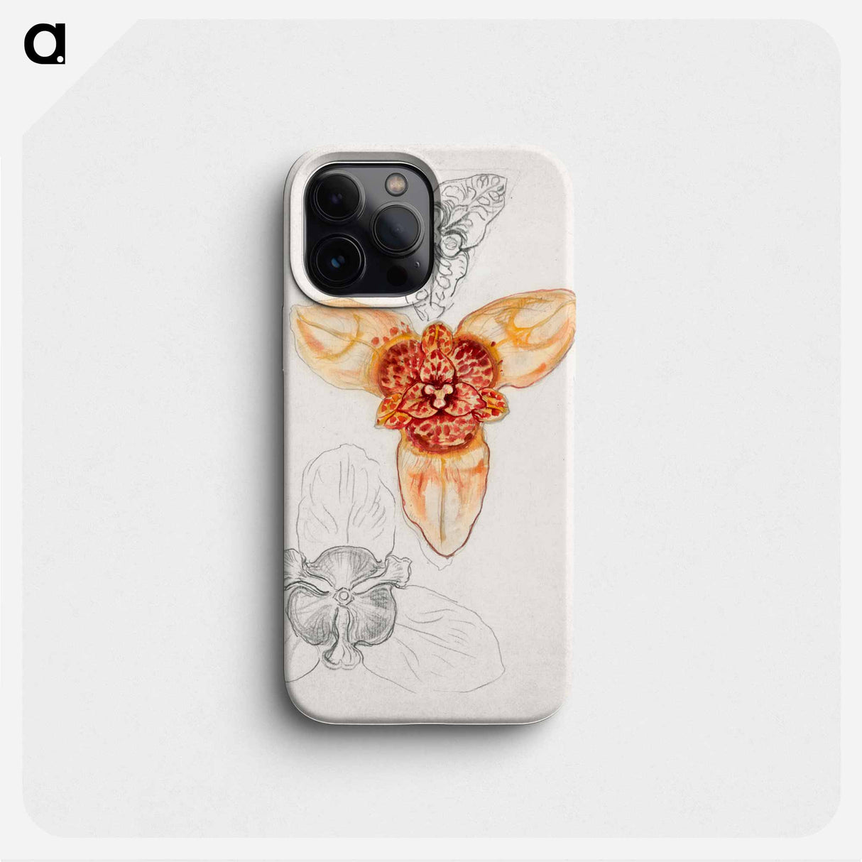 Japanese Lily - サミュエル コールマン Phone Case.