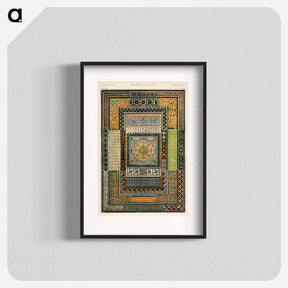 アートポスター-Grammar of Ornament Illustration
 - 装飾の文法 Poster.