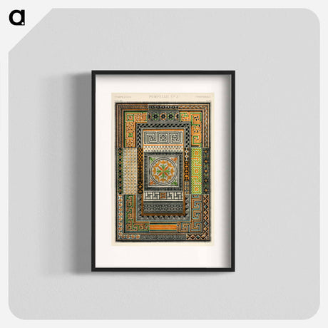 アートポスター-Grammar of Ornament Illustration
 - 装飾の文法 Poster.