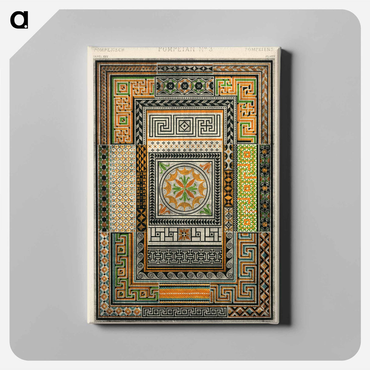 アートパネル-Grammar of Ornament Illustration
 - 装飾の文法 Canvas.