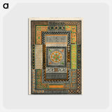 アートポストカード-Grammar of Ornament Illustration
 - 装飾の文法 Postcard.