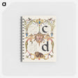 アートメモ帳-Guide for Constructing the Letters c and d from Mira Calligraphiae Monumenta
 - 書道のお手本 Memo.