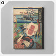 アートパネル-Fifty-Three Stations of the Tokaido: Inspired by Famous Pictures
 - 歌川 国貞 Canvas.