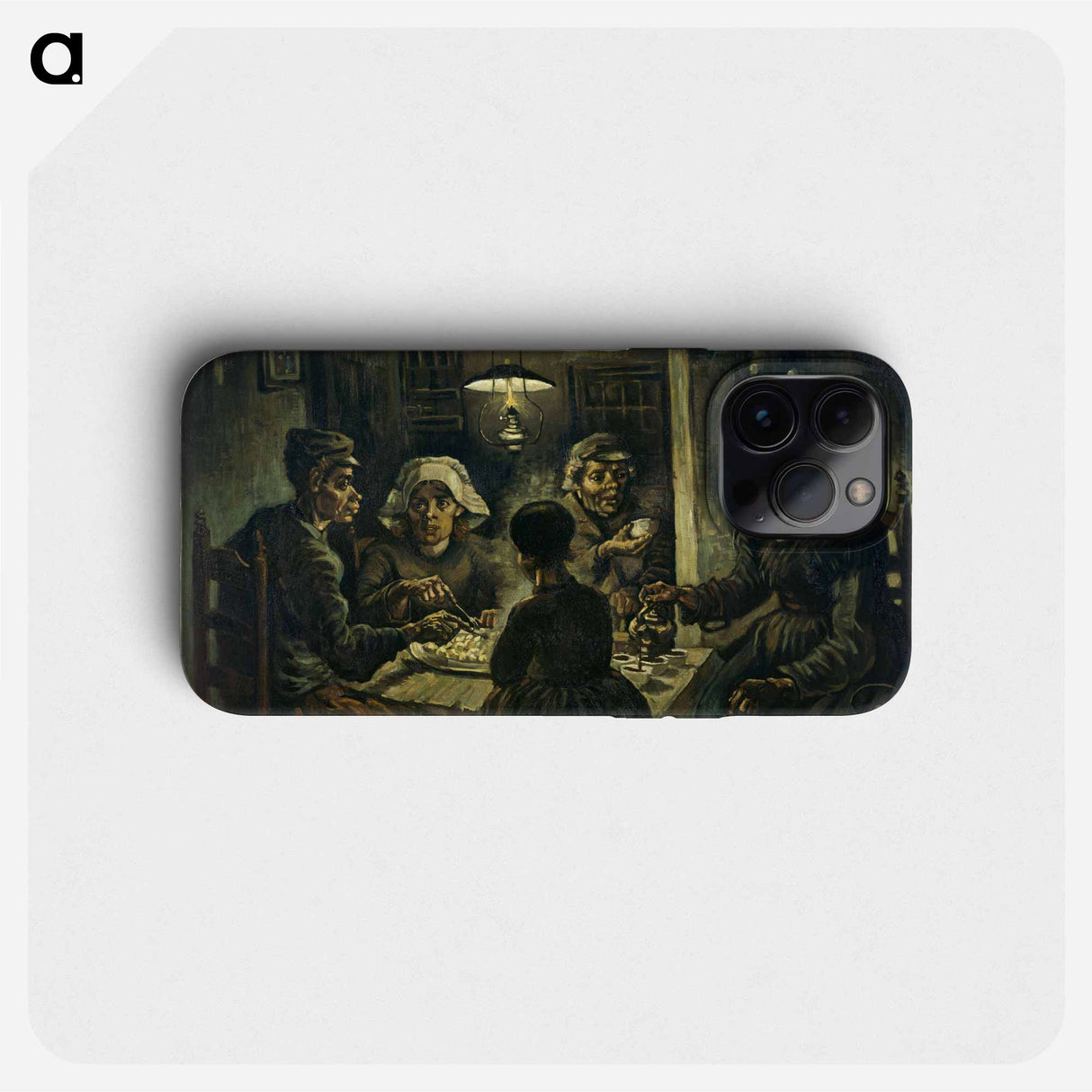 The Potato Eaters - Vincent van Gogh Phone Case.