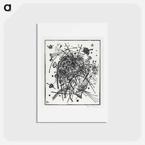 アートポストカード-Kleine Welten VIII (Small Worlds VIII) - ワシリー カンディンスキー Postcard.