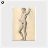 アートポストカード-Male Academy Nude
 - ウィーン博物館 Postcard.
